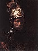 Rembrandt Peale The Man with the Golden Helmet oil on canvas